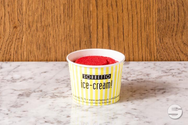 Himbeer Sorbetto - Stripped Pizza