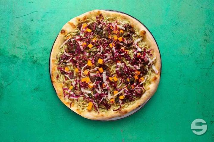 Huusbeiz Pizza - Stripped Pizza