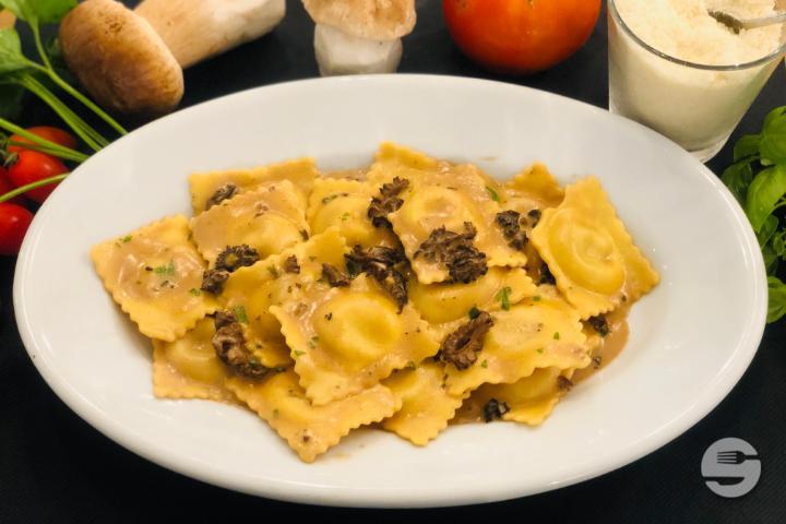 Morel ravioli - La Grange