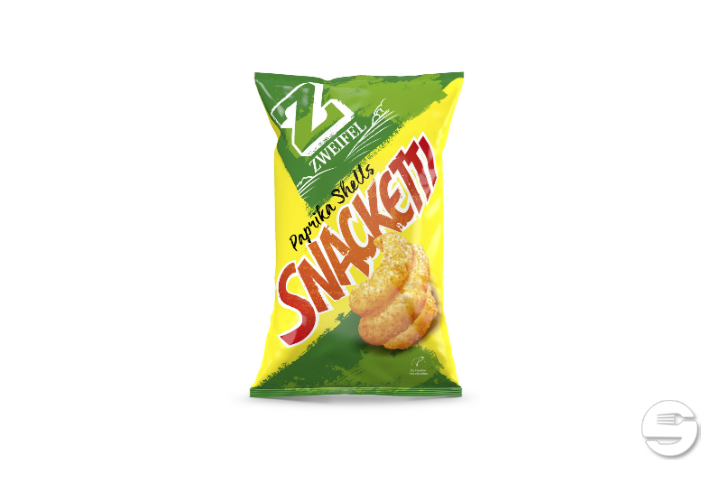 Zweifel Snacketti Paprika Shells 75g - Monomosaik