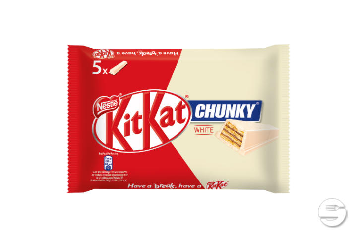 KitKat Chuny White 5er Pack - Monomosaik