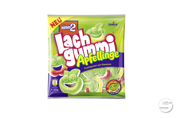 Nimm2 Lachgummi Apfelringe 270g - Monomosaik