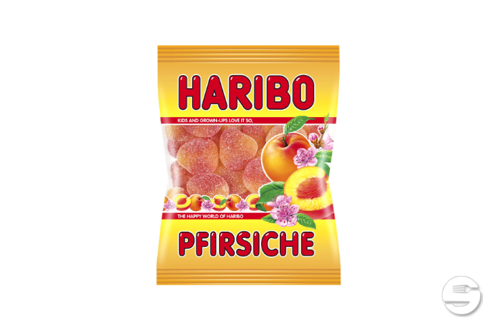 Haribo Pfirsiche 350g - Monomosaik