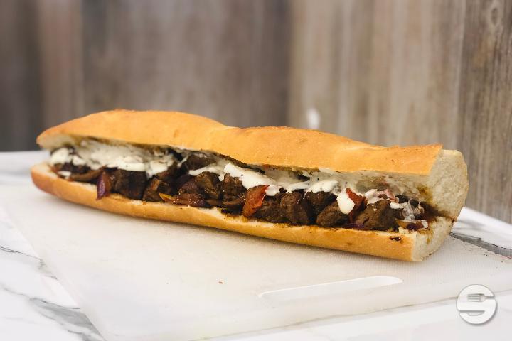 Sandwich brochette mixtes Kefta merguez - Al Amir Menna
