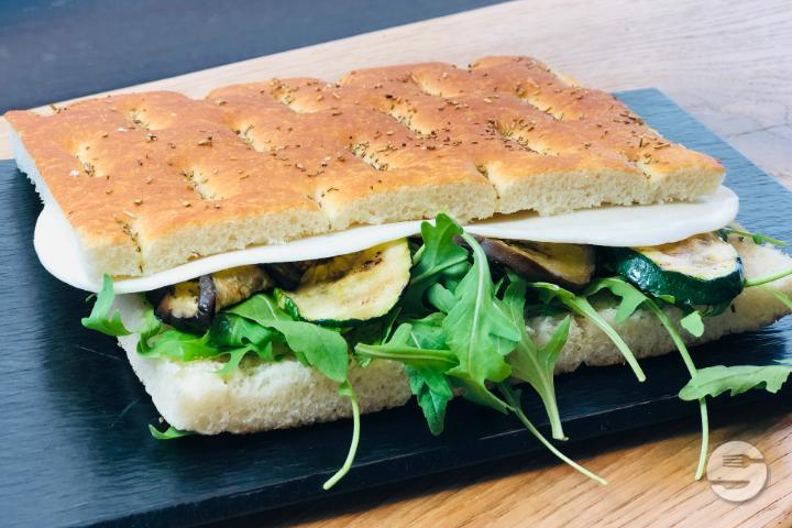 Tomato & Mozzarella Focaccia - Urban Health