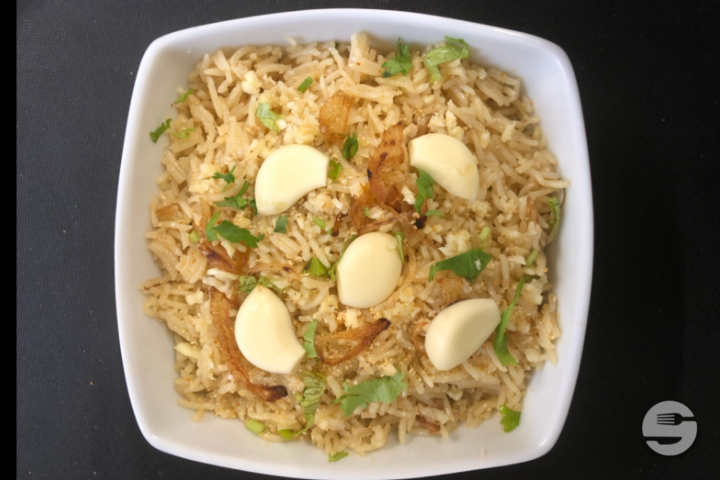 Garlic Rice - Sultan Fine Indian Cuisine