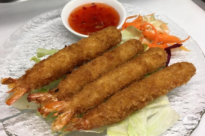 Shrimp Fritters - Sawasdee Thai