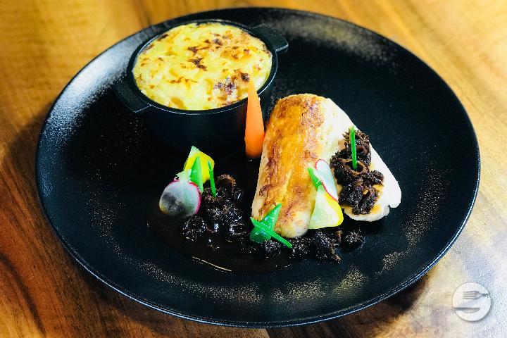 Le suprême de poulet fermier - Restaurant du Club Nautique de Versoix