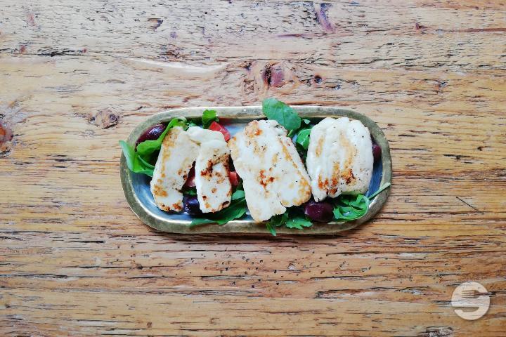 Grilled Halloumi - Cuisine Orientale