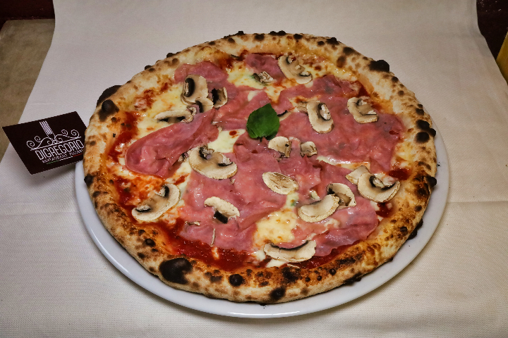 Pizza Jambon et champignons - Digregorio