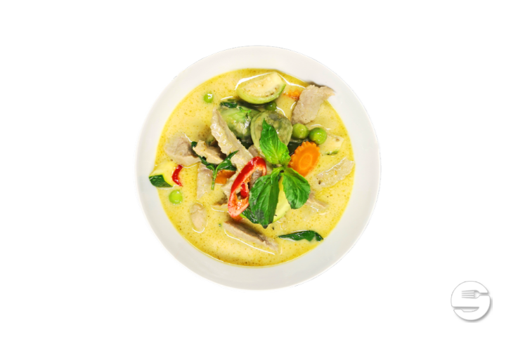 Green curry with a side dish of your choice - LeBua