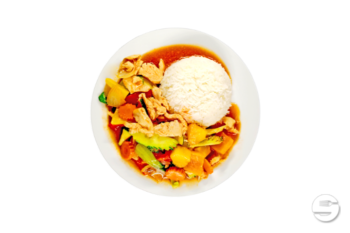 Sweet & Sour with a choice of side dish - LeBua