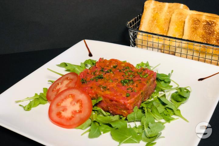 Beef Tartare with Cognac - Restaurant Le Château