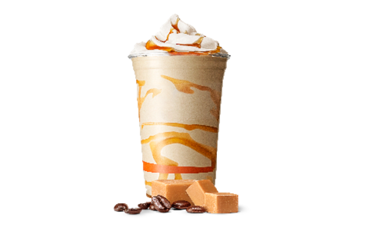 Creamy Coffee Caramel Shake - Burger King