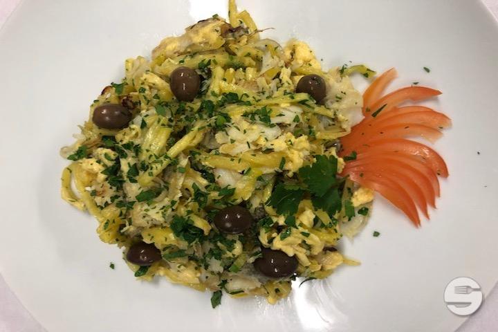 Bacalhau à brás - La Pyramide