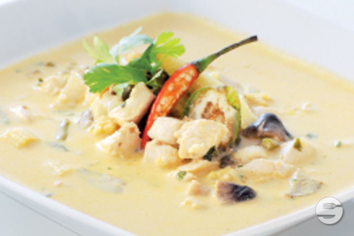 Tom Kha (450g) with rice - La petite maison