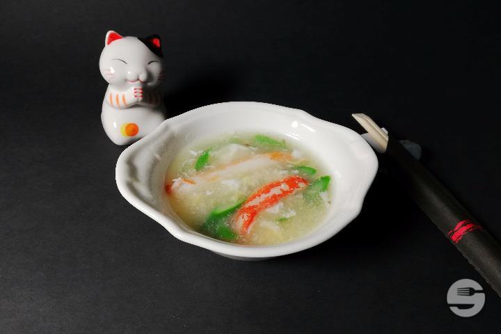 04 Potage au Crabe et Asperges - UME