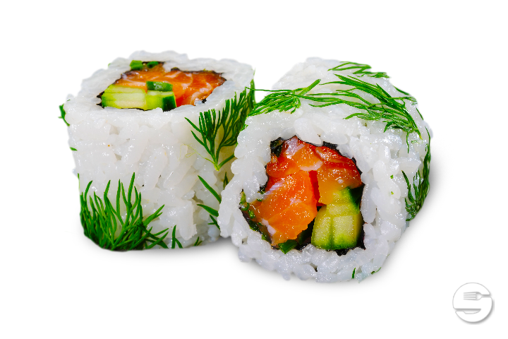 Tartare Saumon Maki タルタルサーモン巻き - Mikado Pâquis