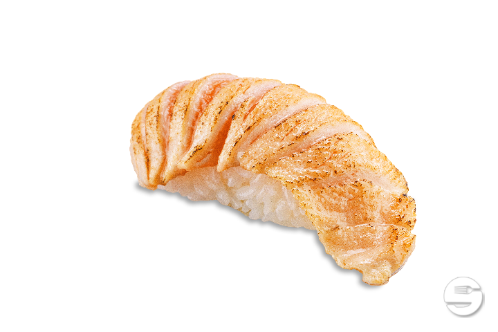 Nigiri Aburi saumon にぎり あぶりサーモン - Mikado Grenus