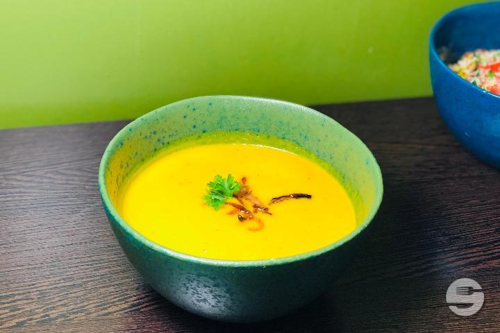 Sweet potatoes and carrots soup - Falaque