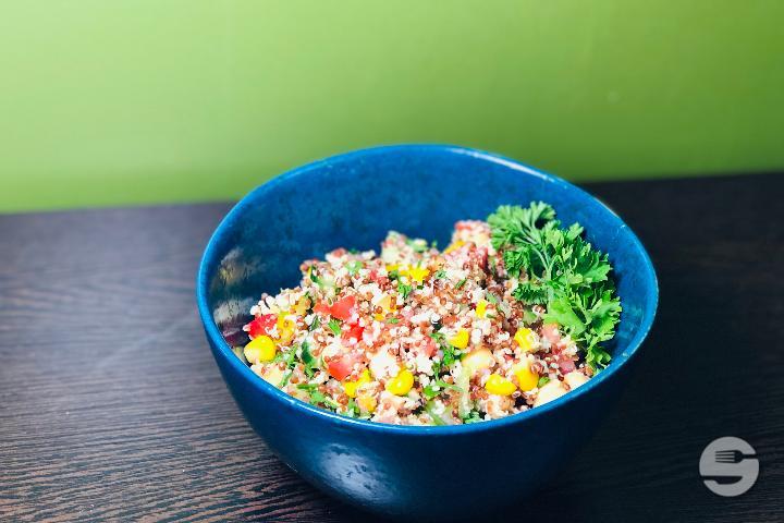 Quinoa and couscous salad - Falaque