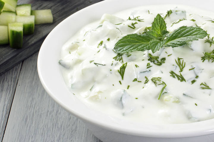 Cucumber raita - Falaque