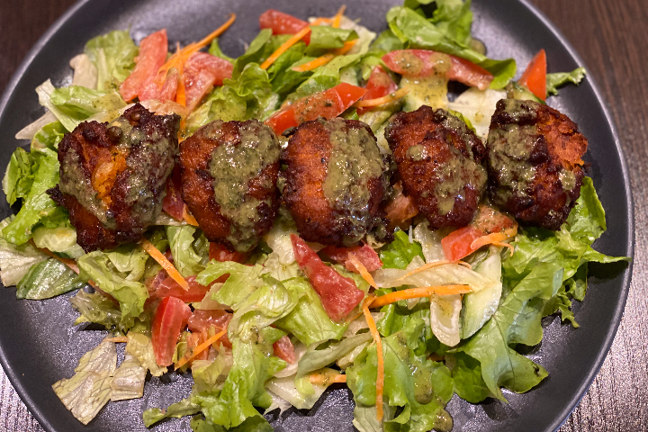 Vegetable Cutlet Salade (vegan) - Falaque