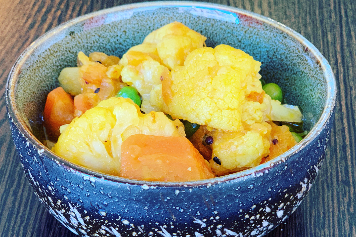 Niramishi (mixed vegetables) vegan - Falaque