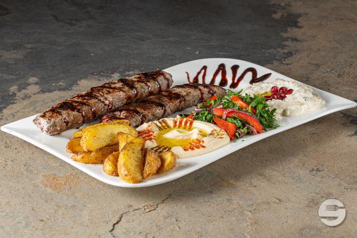 Kefta skewers - Restaurant Le Figuier
