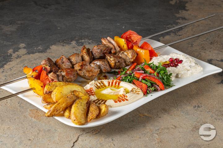 Lam skewers - Restaurant Le Figuier