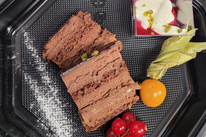 Délice au Chocolat et Caramel Beurre Salée - Le Bourg-Ville