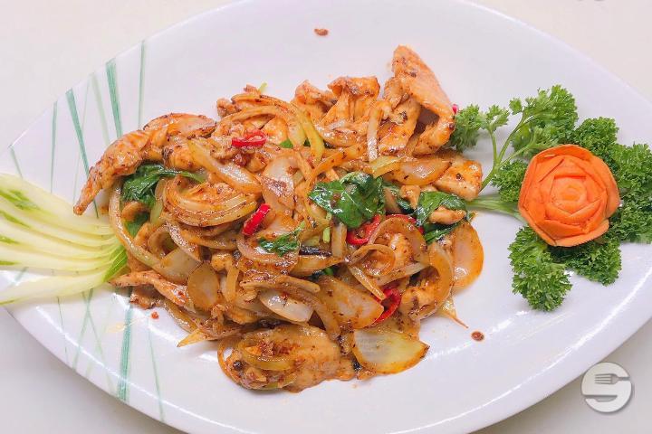 49. Chicken with Basil - China House