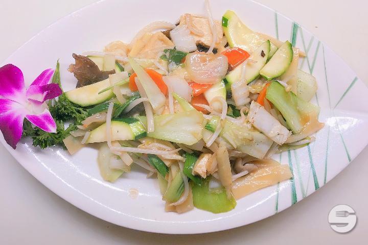 94. Plate of Vegetable Assortments - China House