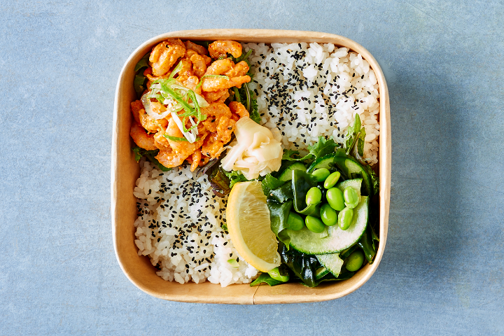 Shrimp Salad Bento - Yooji's Bern