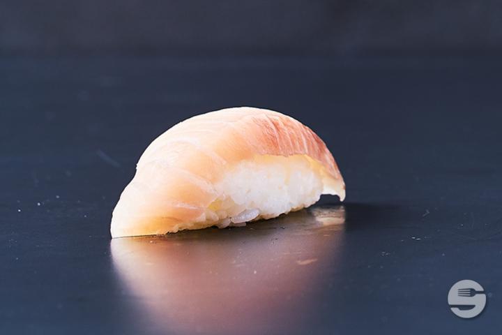 Kingfish Nigiri (2 pc.) - Yooji's Bern