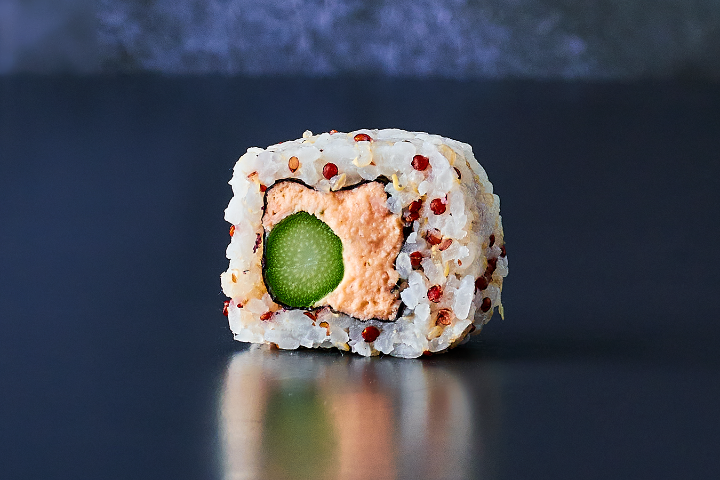 Salmon Asparagus (4 pcs) - Yooji's Westside Bern