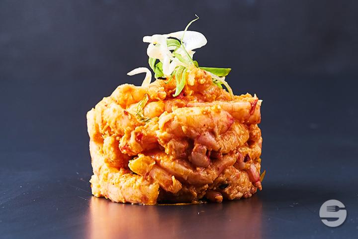Spicy Shrimp Tatar - Yooji's Westside Bern