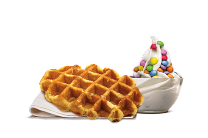 Smarties® Waffle - Burger King