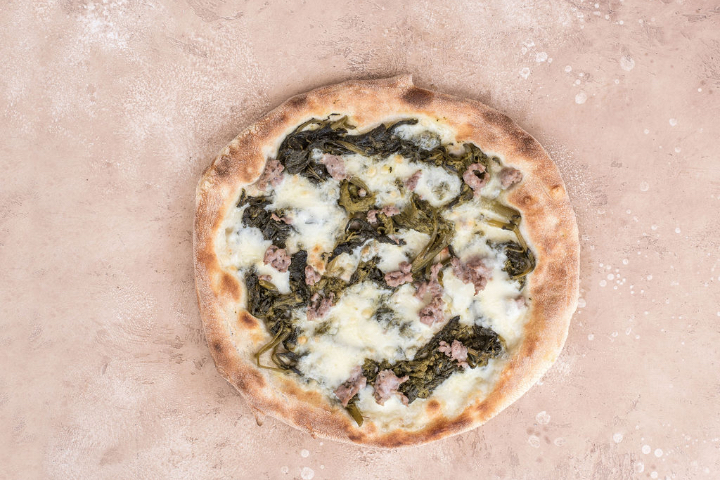 Brocoli e Salsiccia - Pizzeria Ausonia