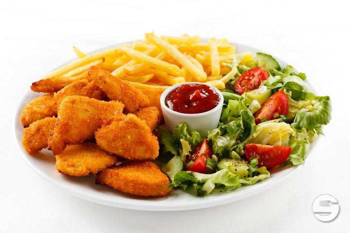 Assiette Chicken Nuggets - Point Kebab