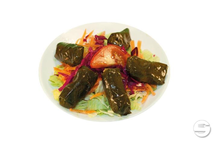 Assiette feuilles de vigne farcie - Point Kebab