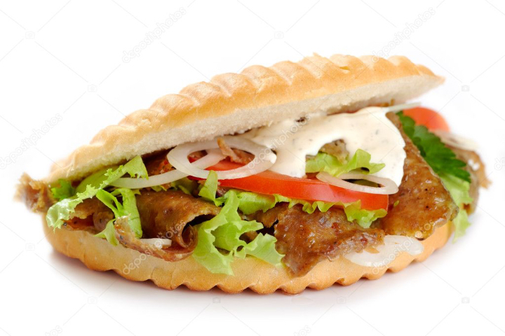 Sandwich Sammon Chawarma poulet - Al Narjise