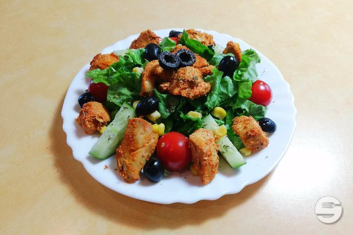 Salade poulet - Chez Bobolino