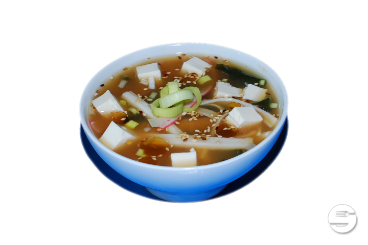 Tofu soup with vegetables - Restaurant Dalun