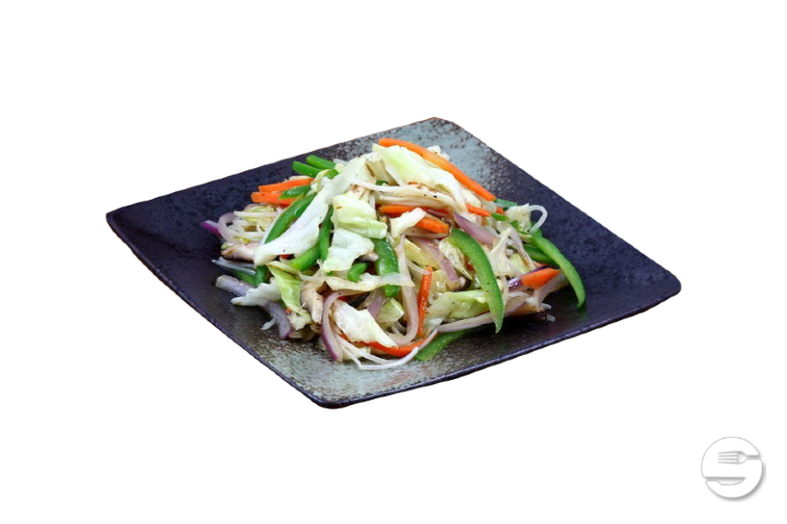 Fried vegetables - Restaurant Dalun