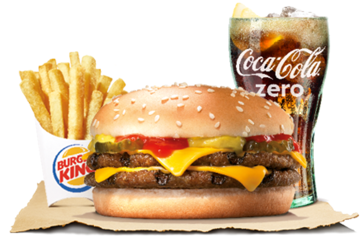 Double Cheeseburger Menu - Burger King