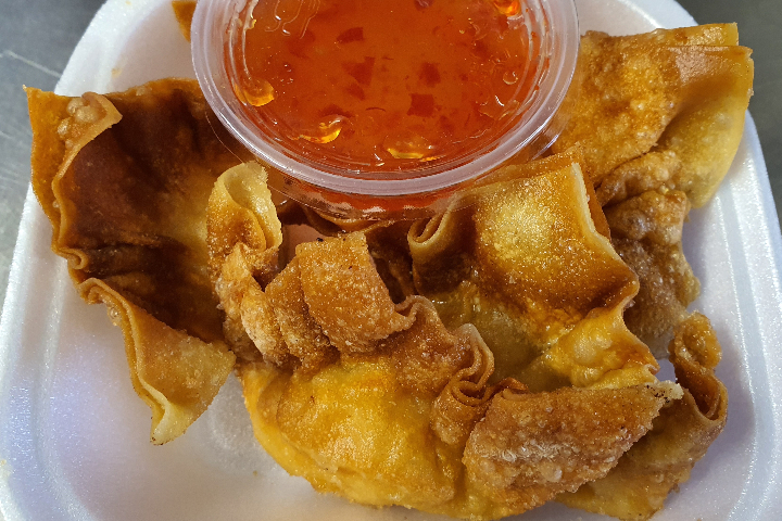 E4 Raviolis thaïs frits (4 pces) - Samui Thaï Food