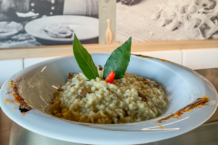 Risotto aux Bolets - The Bowling Hotel