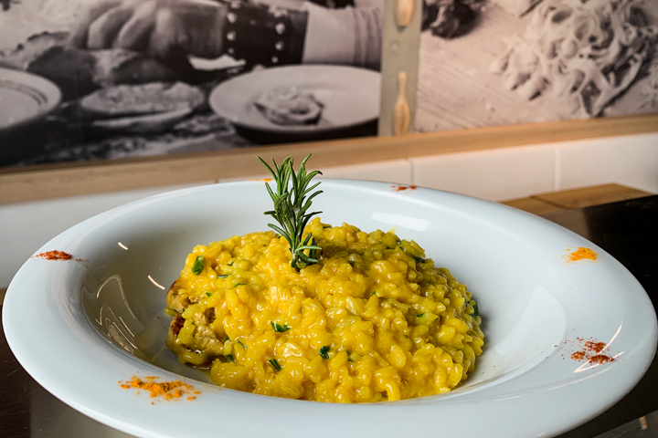 Risotto Milanese - The Bowling Hotel