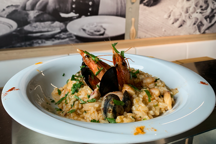 Risotto Fruits de Mer - The Bowling Hotel